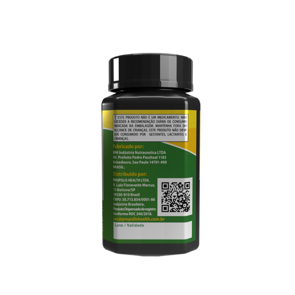 Geleia Real pura - 15mg 10-HDA - Magnésio de Malato 300mg +Vit - Suporte a saúde Cerebral - Super Antioxidante