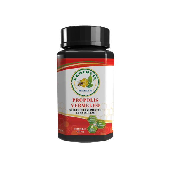 Própolis vermelho cápsulas