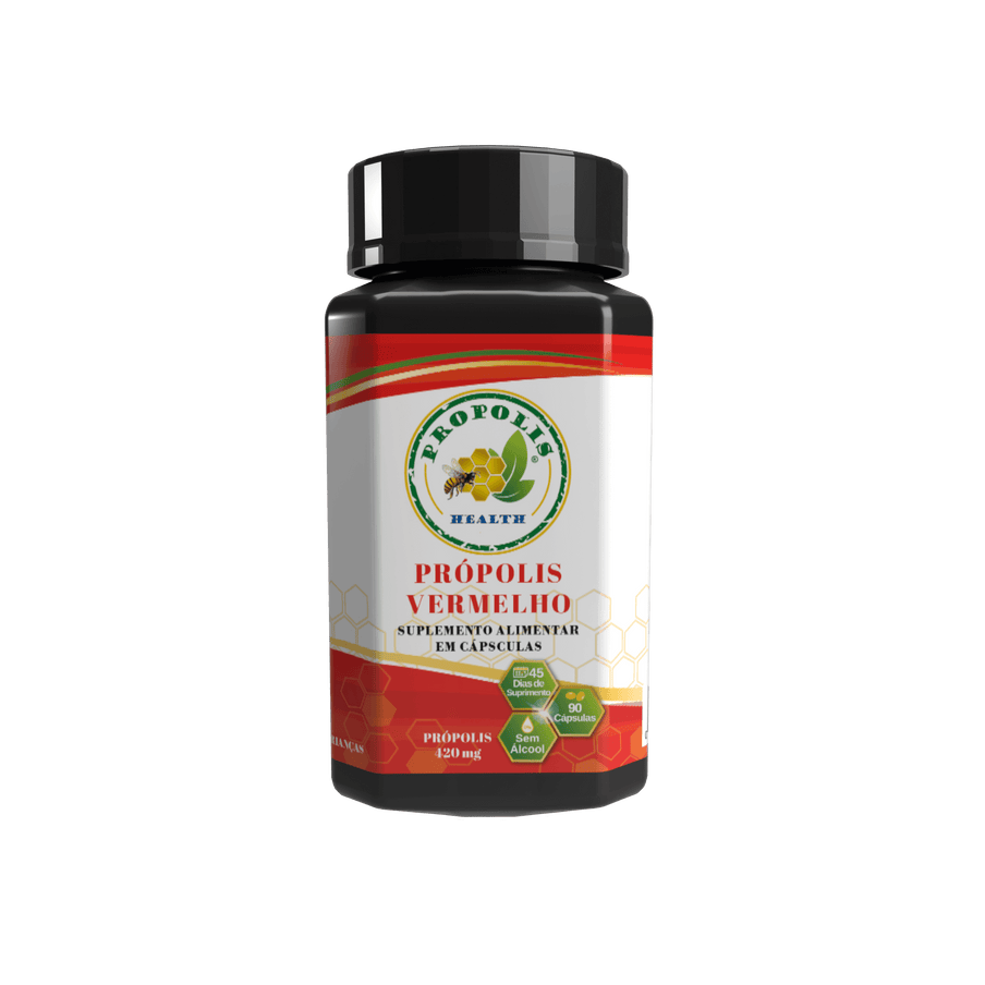 Própolis vermelho cápsulas