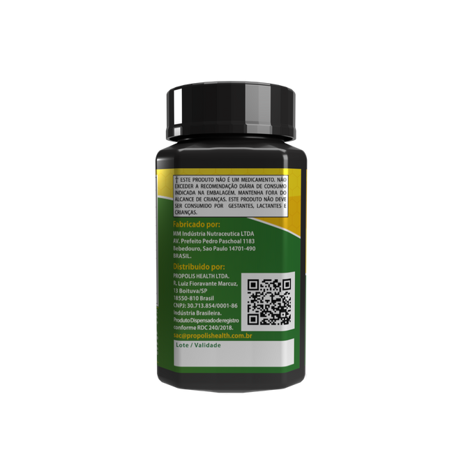 Geleia Real pura - 15mg 10-HDA - Magnésio de Malato 300mg +Vit - Suporte a saúde Cerebral - Super Antioxidante